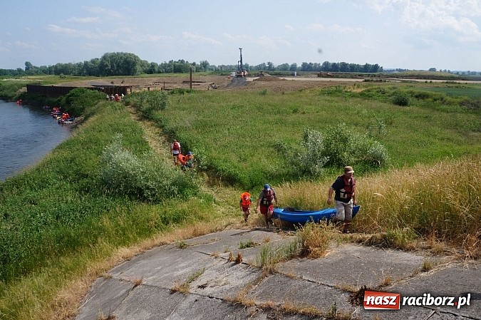 Zdjęcie w galerii na portalu naszraciborz.pl: Spływ kajakowy Bohumin- Racibórz wiadomości z regionu