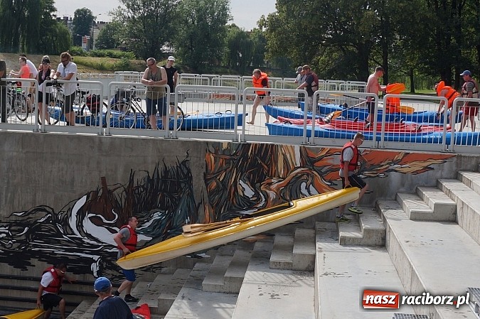 Zdjęcie w galerii na portalu naszraciborz.pl: Spływ kajakowy Bohumin- Racibórz wiadomości z regionu
