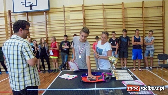 Zdjęcie w galerii na portalu naszraciborz.pl: Turniej Tenisa Stołowego w Gimnazjum nr 5  wiadomości z regionu