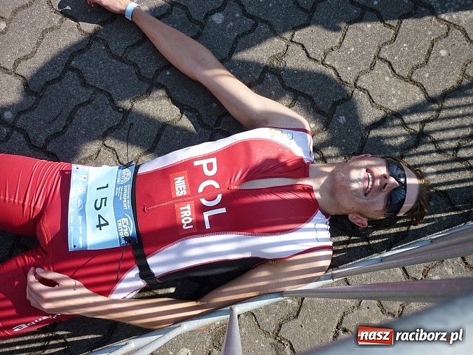 Zdjęcie w galerii na portalu naszraciborz.pl: Mistrzostwa Polski w Triathlonie - Super Sprint wiadomości z regionu