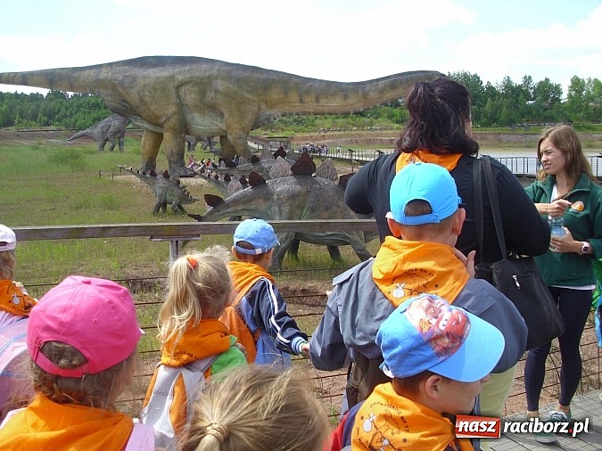 Zdjęcie w galerii na portalu naszraciborz.pl: Spotkanie przedszkolaków z Markowic z dinozaurami w Krasiejowie wiadomości z regionu