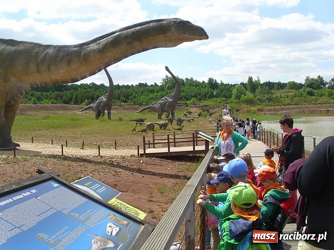 Zdjęcie w galerii na portalu naszraciborz.pl: Spotkanie przedszkolaków z Markowic z dinozaurami w Krasiejowie wiadomości z regionu