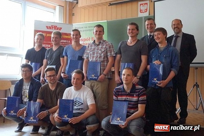 Zdjęcie w galerii na portalu naszraciborz.pl: Zakończenie praktyki uczniów z Mainz i ZSM wiadomości z regionu