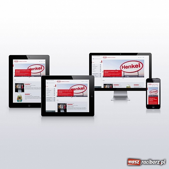Zdjęcie w galerii na portalu naszraciborz.pl: Henkel.pl w nowej odsłonie wiadomości z regionu
