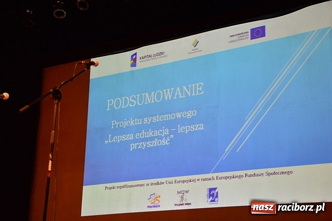 Zdjęcie w galerii na portalu naszraciborz.pl: Lepsza edukacja - lepsza przyszłość - podsumowanie projektu wiadomości z regionu