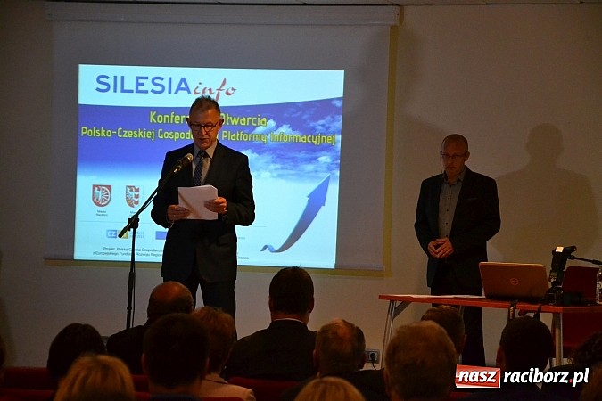 Zdjęcie w galerii na portalu naszraciborz.pl: Polsko-Czeska Platforma Gospodarcza. Konferencja Otwarcia wiadomości z regionu