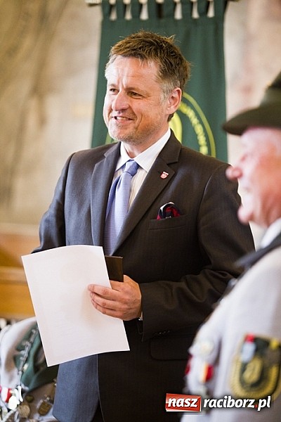 Zdjęcie w galerii na portalu naszraciborz.pl: Obchody X rocznicy wznowienia działalności Bractwa Kurkowego wiadomości z regionu