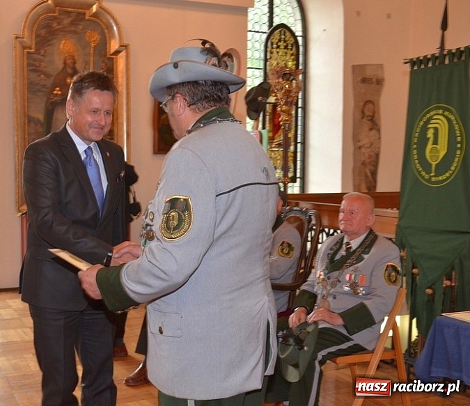 Zdjęcie w galerii na portalu naszraciborz.pl: Obchody X rocznicy wznowienia działalności Bractwa Kurkowego wiadomości z regionu