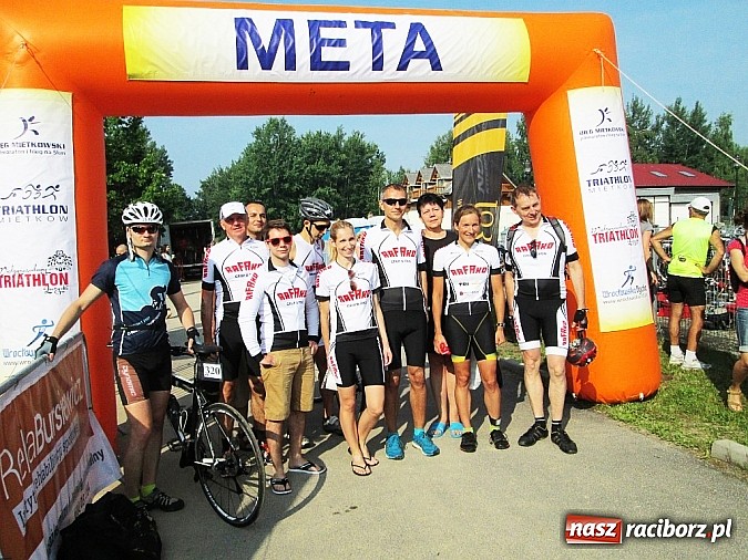 Zdjęcie w galerii na portalu naszraciborz.pl: Rafakowcy na 1/4 Iron Man w Borzygniewie wiadomości z regionu