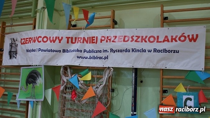 Zdjęcie w galerii na portalu naszraciborz.pl: Czerwcowy Turniej Przedszkolaków raciborskiej biblioteki wiadomości z regionu