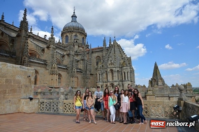 Zdjęcie w galerii na portalu naszraciborz.pl: II LO na kursie językowym w Salamance  wiadomości z regionu