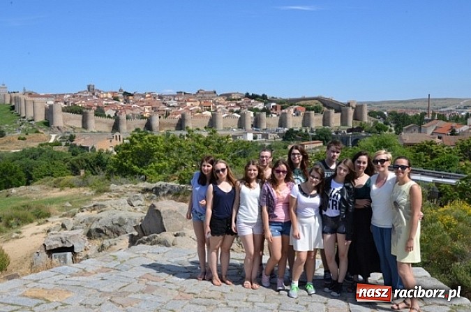 Zdjęcie w galerii na portalu naszraciborz.pl: II LO na kursie językowym w Salamance  wiadomości z regionu