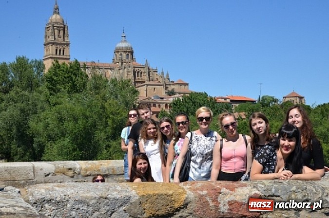 Zdjęcie w galerii na portalu naszraciborz.pl: II LO na kursie językowym w Salamance  wiadomości z regionu