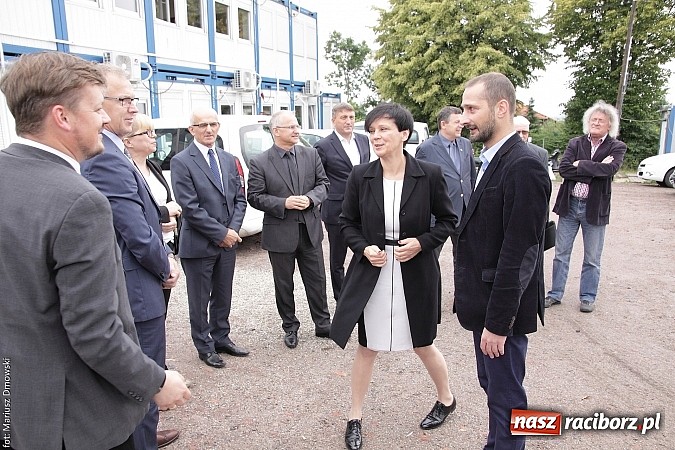 Zdjęcie w galerii na portalu naszraciborz.pl: Zbiornik Racibórz. W 2018 roku przecięcie wstęgi wiadomości z regionu