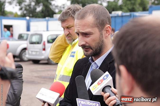 Zdjęcie w galerii na portalu naszraciborz.pl: Zbiornik Racibórz. W 2018 roku przecięcie wstęgi wiadomości z regionu