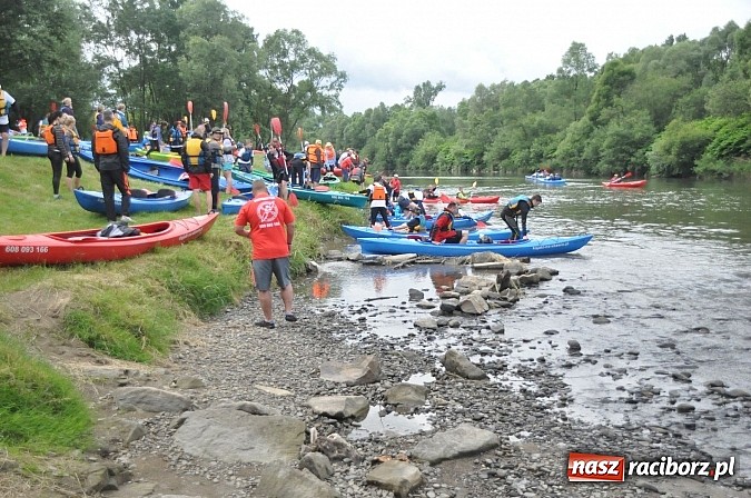 Zdjęcie w galerii na portalu naszraciborz.pl: Rodzinne zmagania kajakowe na rzece Skawa   wiadomości z regionu