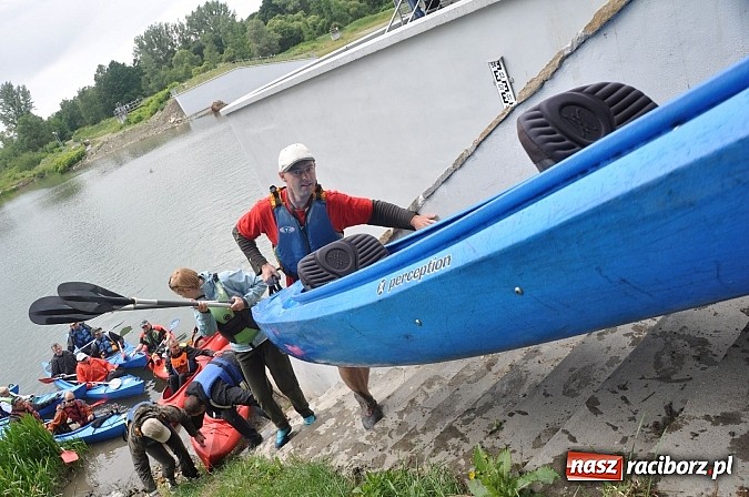 Zdjęcie w galerii na portalu naszraciborz.pl: Rodzinne zmagania kajakowe na rzece Skawa   wiadomości z regionu
