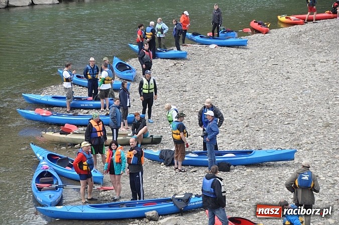 Zdjęcie w galerii na portalu naszraciborz.pl: Rodzinne zmagania kajakowe na rzece Skawa   wiadomości z regionu