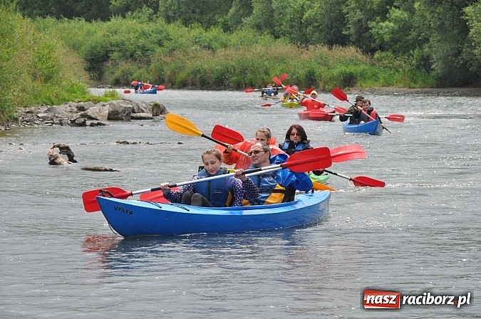 Zdjęcie w galerii na portalu naszraciborz.pl: Rodzinne zmagania kajakowe na rzece Skawa   wiadomości z regionu