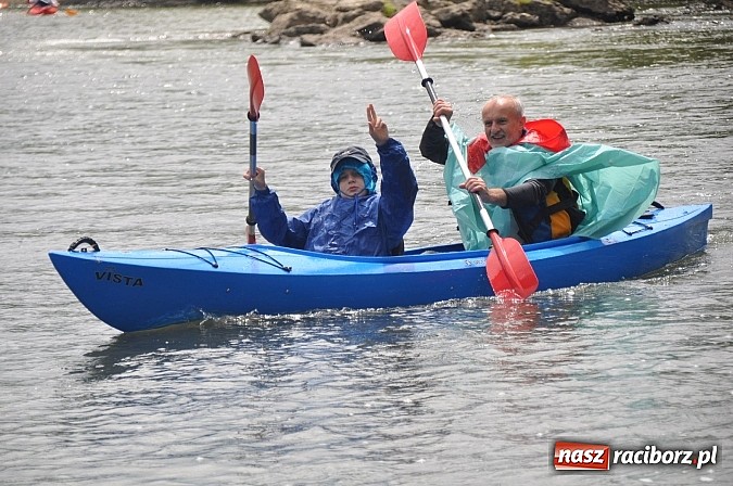 Zdjęcie w galerii na portalu naszraciborz.pl: Rodzinne zmagania kajakowe na rzece Skawa   wiadomości z regionu