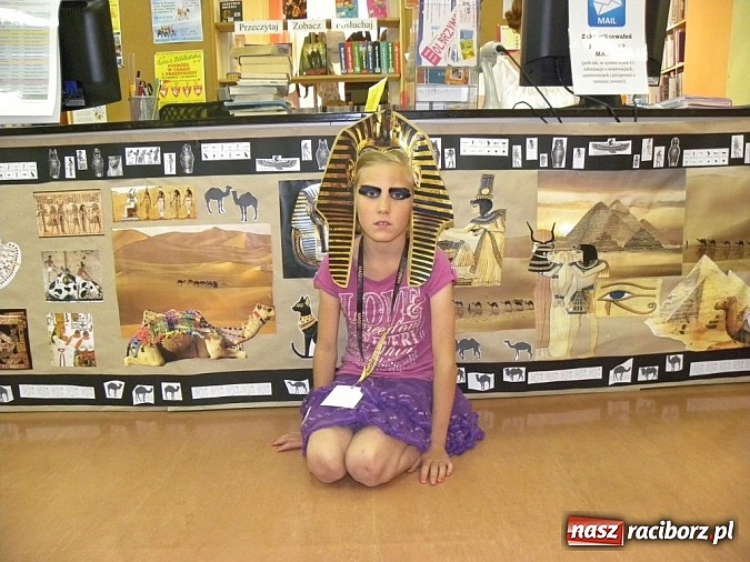 Zdjęcie w galerii na portalu naszraciborz.pl: Lato w bibliotece. Egipt ojczyzna faraonów  wiadomości z regionu