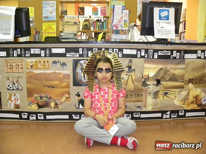 Zdjęcie w galerii na portalu naszraciborz.pl: Lato w bibliotece. Egipt ojczyzna faraonów  wiadomości z regionu