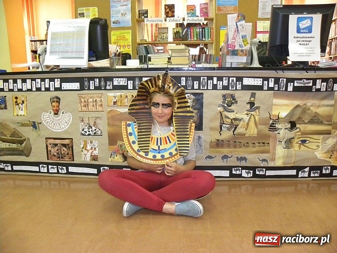 Zdjęcie w galerii na portalu naszraciborz.pl: Lato w bibliotece. Egipt ojczyzna faraonów  wiadomości z regionu