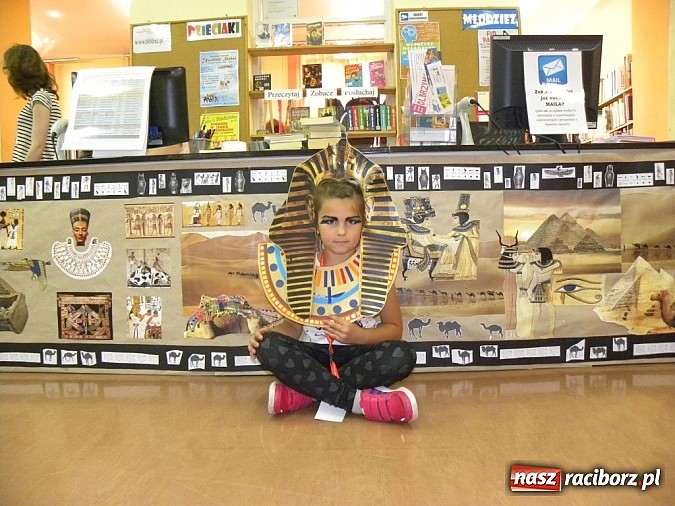Zdjęcie w galerii na portalu naszraciborz.pl: Lato w bibliotece. Egipt ojczyzna faraonów  wiadomości z regionu