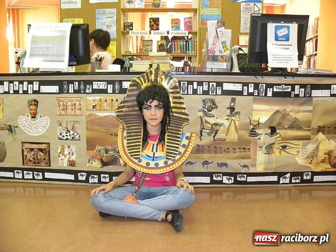 Zdjęcie w galerii na portalu naszraciborz.pl: Lato w bibliotece. Egipt ojczyzna faraonów  wiadomości z regionu