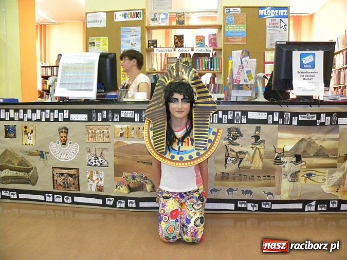 Zdjęcie w galerii na portalu naszraciborz.pl: Lato w bibliotece. Egipt ojczyzna faraonów  wiadomości z regionu