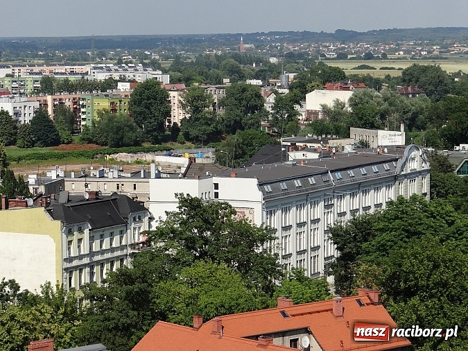 Zdjęcie w galerii na portalu naszraciborz.pl: Racibórz widziany z wieży kościoła farnego wiadomości z regionu