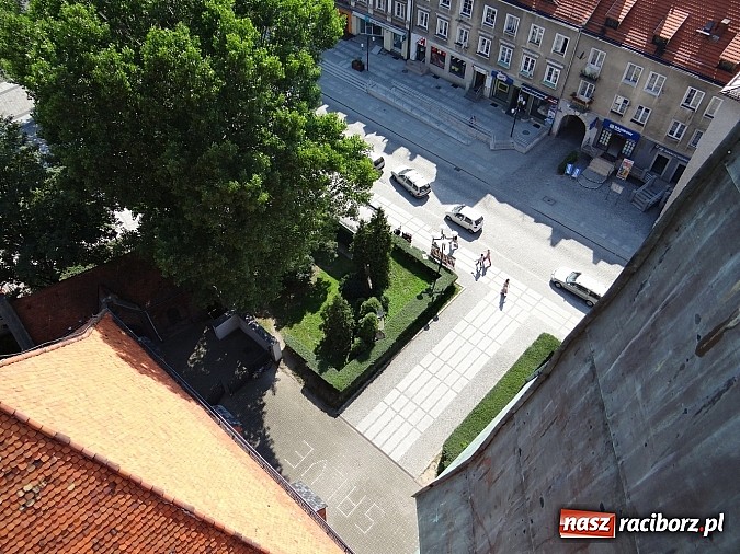 Zdjęcie w galerii na portalu naszraciborz.pl: Racibórz widziany z wieży kościoła farnego wiadomości z regionu