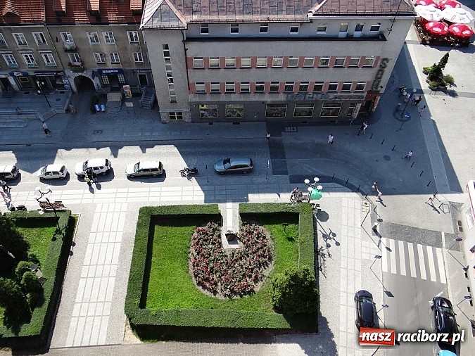 Zdjęcie w galerii na portalu naszraciborz.pl: Racibórz widziany z wieży kościoła farnego wiadomości z regionu
