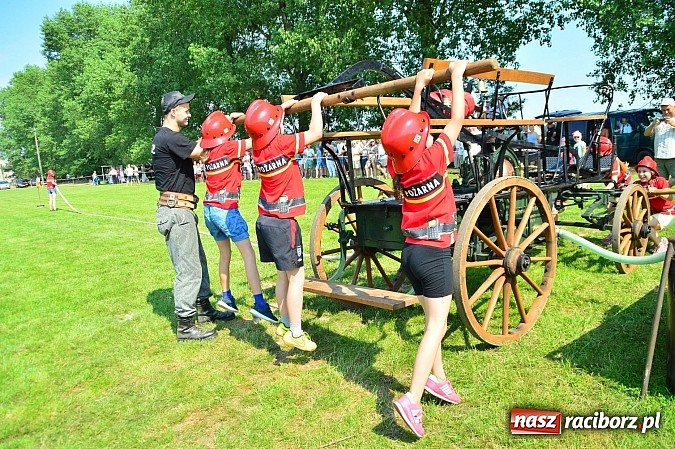 Zdjęcie w galerii na portalu naszraciborz.pl: Przewóz i Zabełków triumfował na Zawodach Sikawek Konnych w Bieńkowicach wiadomości z regionu