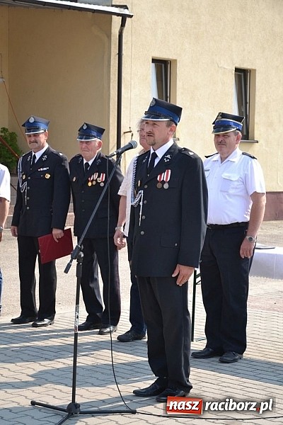 Zdjęcie w galerii na portalu naszraciborz.pl: Złoty medal dla sołtysa na dziesięciolecie sztandaru OSP wiadomości z regionu