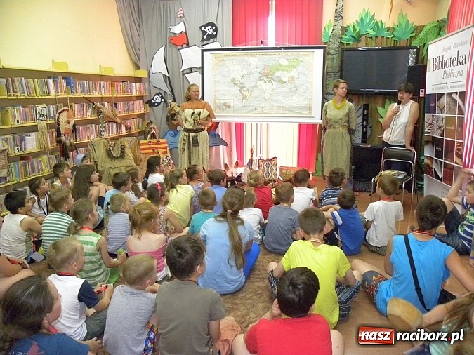 Zdjęcie w galerii na portalu naszraciborz.pl: Lato w Bibliotece. Jak zdobywano Dziki Zachód  wiadomości z regionu