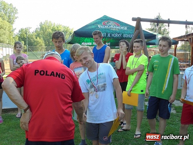 Zdjęcie w galerii na portalu naszraciborz.pl: Tenisiści TKKF RAFAKO na obozie w Czechach wiadomości z regionu