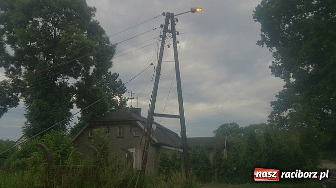 Zdjęcie w galerii na portalu naszraciborz.pl: Skutki porannej nawałnicy w Kuźni Raciborskiej wiadomości z regionu