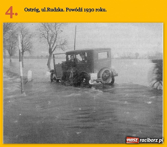 Zdjęcie w galerii na portalu naszraciborz.pl: Od powodzi do powodzi. Jak często Odra zalewała ziemię raciborską wiadomości z regionu