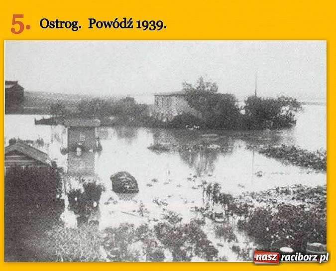 Zdjęcie w galerii na portalu naszraciborz.pl: Od powodzi do powodzi. Jak często Odra zalewała ziemię raciborską wiadomości z regionu