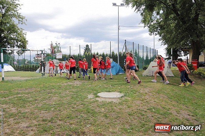 Zdjęcie w galerii na portalu naszraciborz.pl: W Samborowicach dzieci aktywnie spędzają wakacje na obozie strażackim wiadomości z regionu