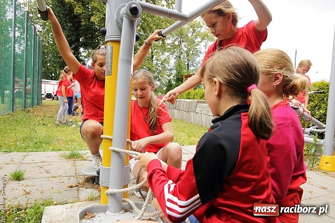 Zdjęcie w galerii na portalu naszraciborz.pl: W Samborowicach dzieci aktywnie spędzają wakacje na obozie strażackim wiadomości z regionu