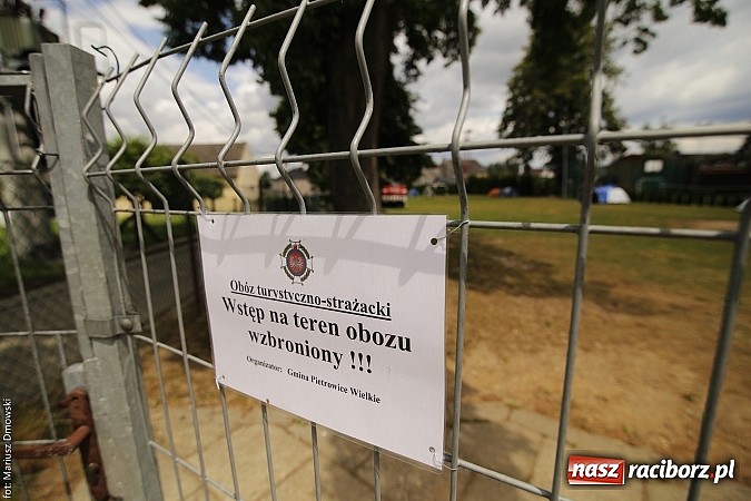 Zdjęcie w galerii na portalu naszraciborz.pl: W Samborowicach dzieci aktywnie spędzają wakacje na obozie strażackim wiadomości z regionu