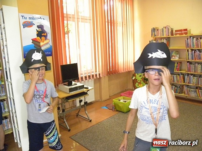 Zdjęcie w galerii na portalu naszraciborz.pl: Lato w bibliotece. Ahoj, Piraci!  wiadomości z regionu