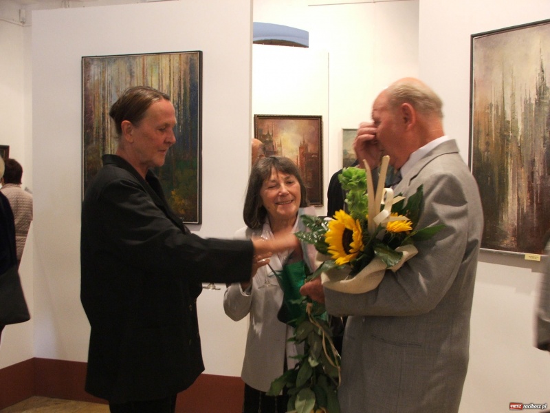 Zdjęcie w galerii na portalu naszraciborz.pl: Pół wieku z pędzlem w ręku wiadomości z regionu
