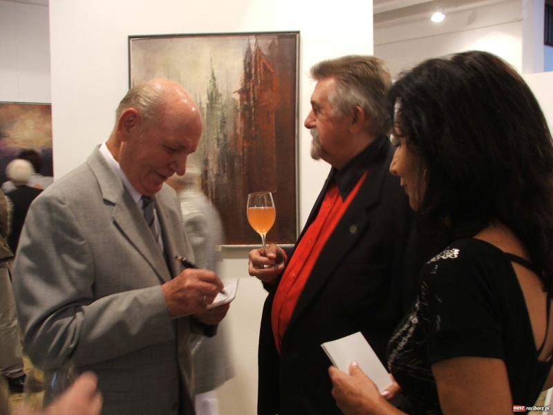 Zdjęcie w galerii na portalu naszraciborz.pl: Pół wieku z pędzlem w ręku wiadomości z regionu