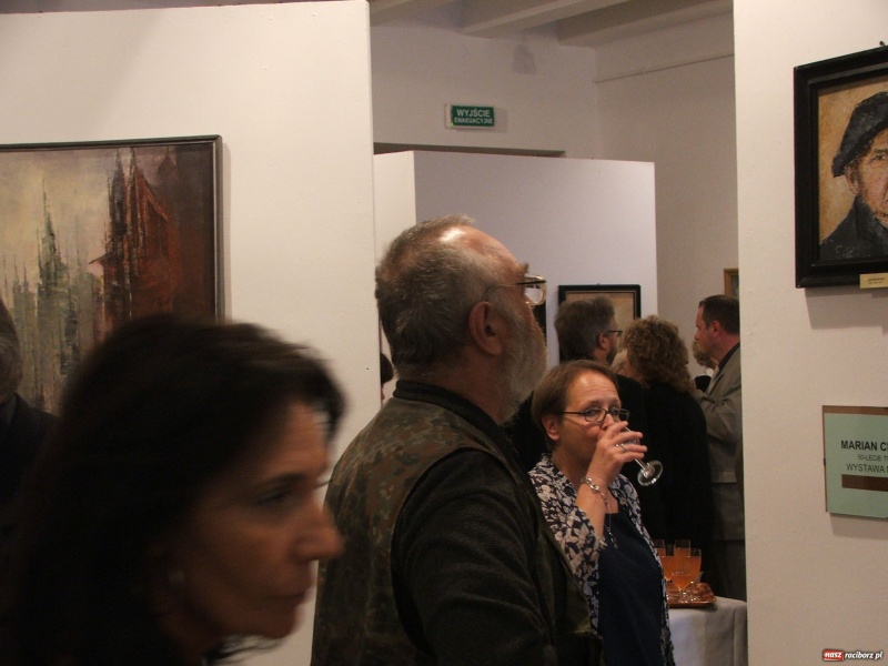 Zdjęcie w galerii na portalu naszraciborz.pl: Pół wieku z pędzlem w ręku wiadomości z regionu
