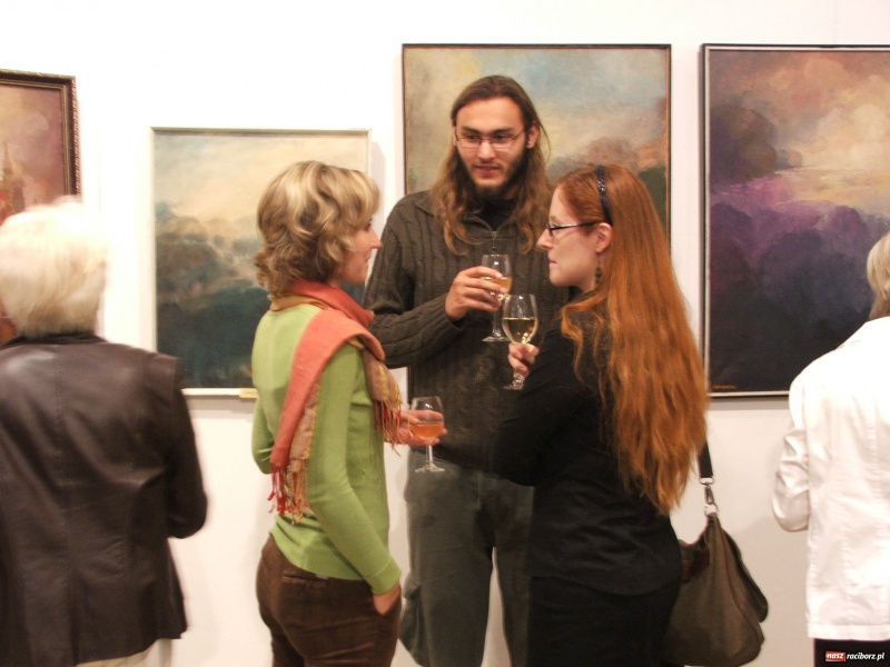 Zdjęcie w galerii na portalu naszraciborz.pl: Pół wieku z pędzlem w ręku wiadomości z regionu