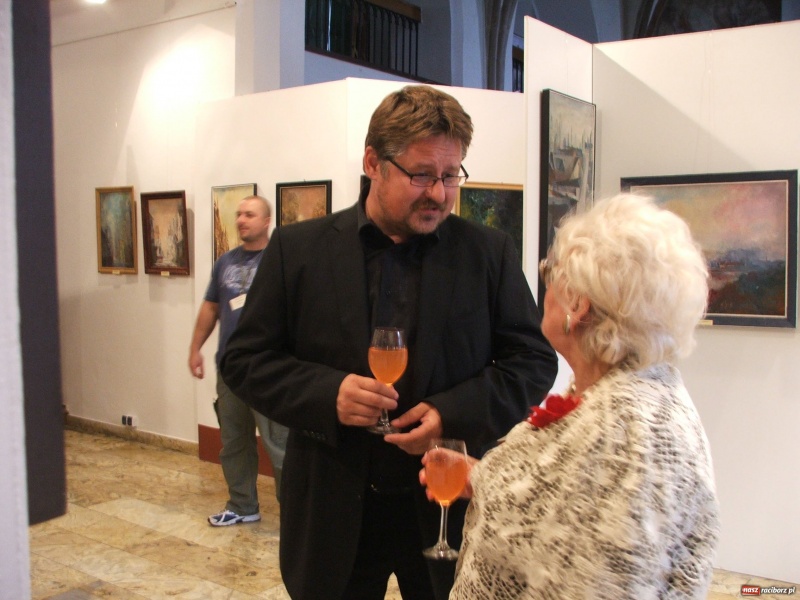 Zdjęcie w galerii na portalu naszraciborz.pl: Pół wieku z pędzlem w ręku wiadomości z regionu