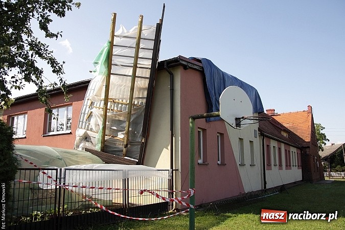 Zdjęcie w galerii na portalu naszraciborz.pl: Pracowity weekend strażaków po kolejnym załamaniu pogody wiadomości z regionu